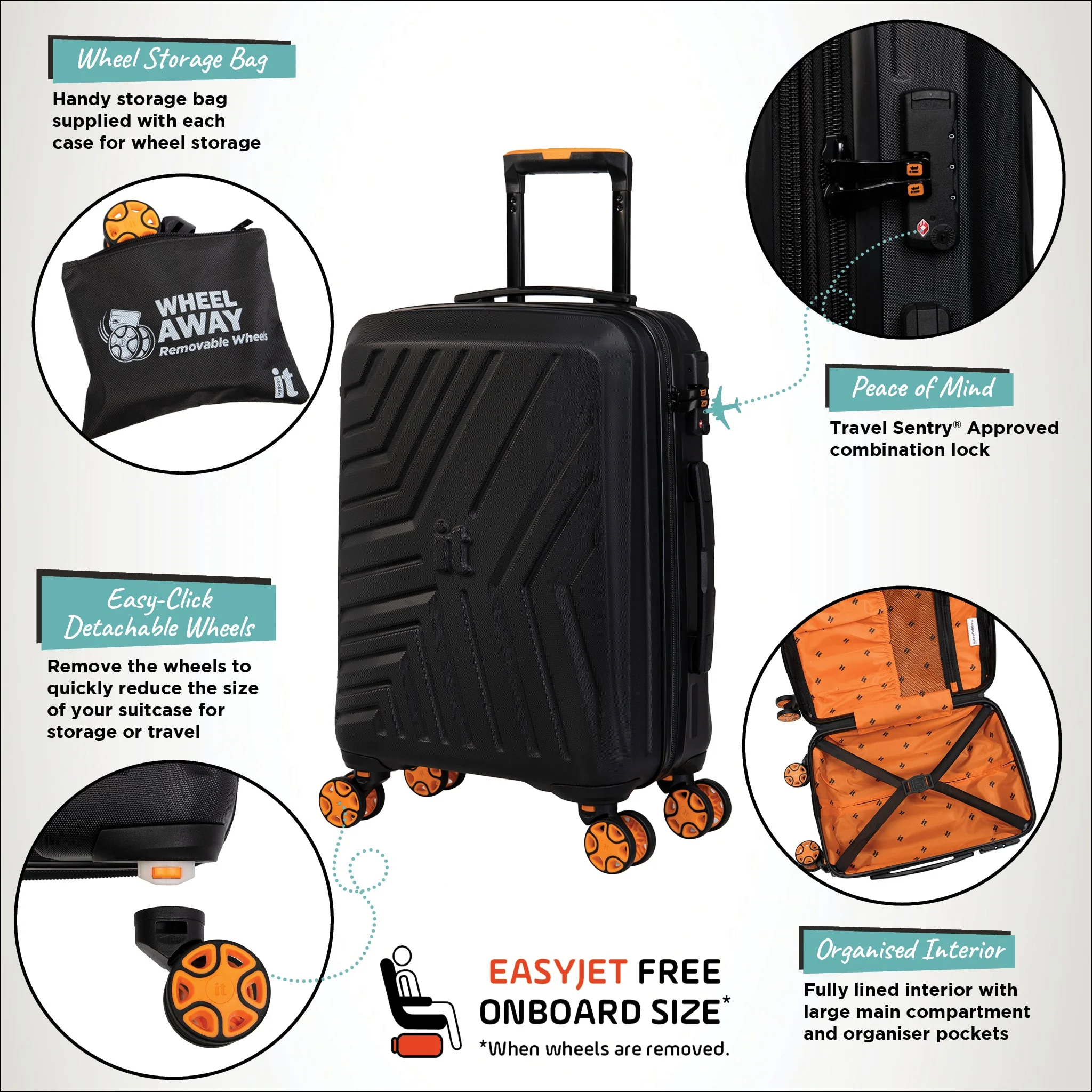Convertible - 6pc Set (Black) - Image 21