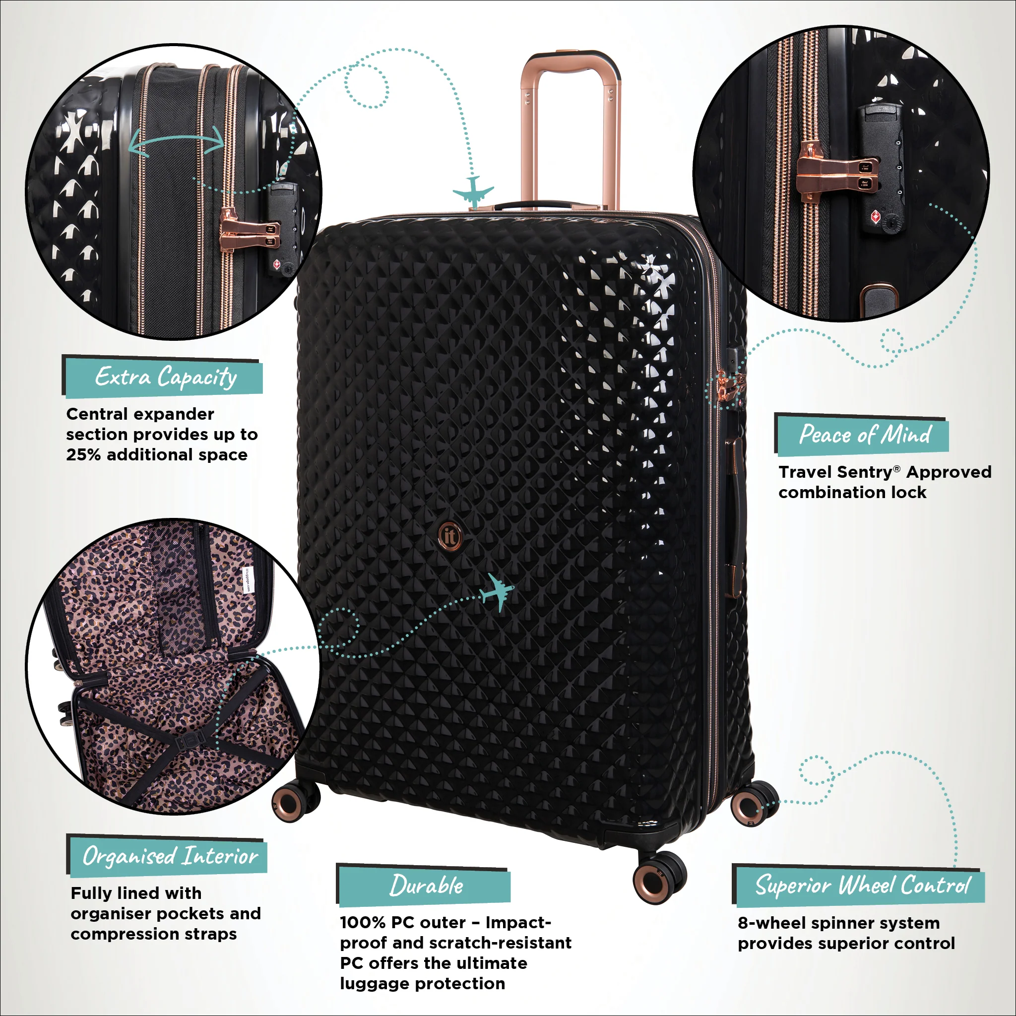 Glitzy - Large (Black) - Image 17