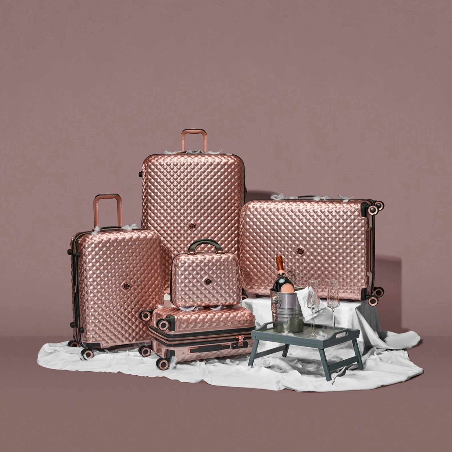 Glitzy - Medium Plus (Metallic Rose Gold) - Image 3