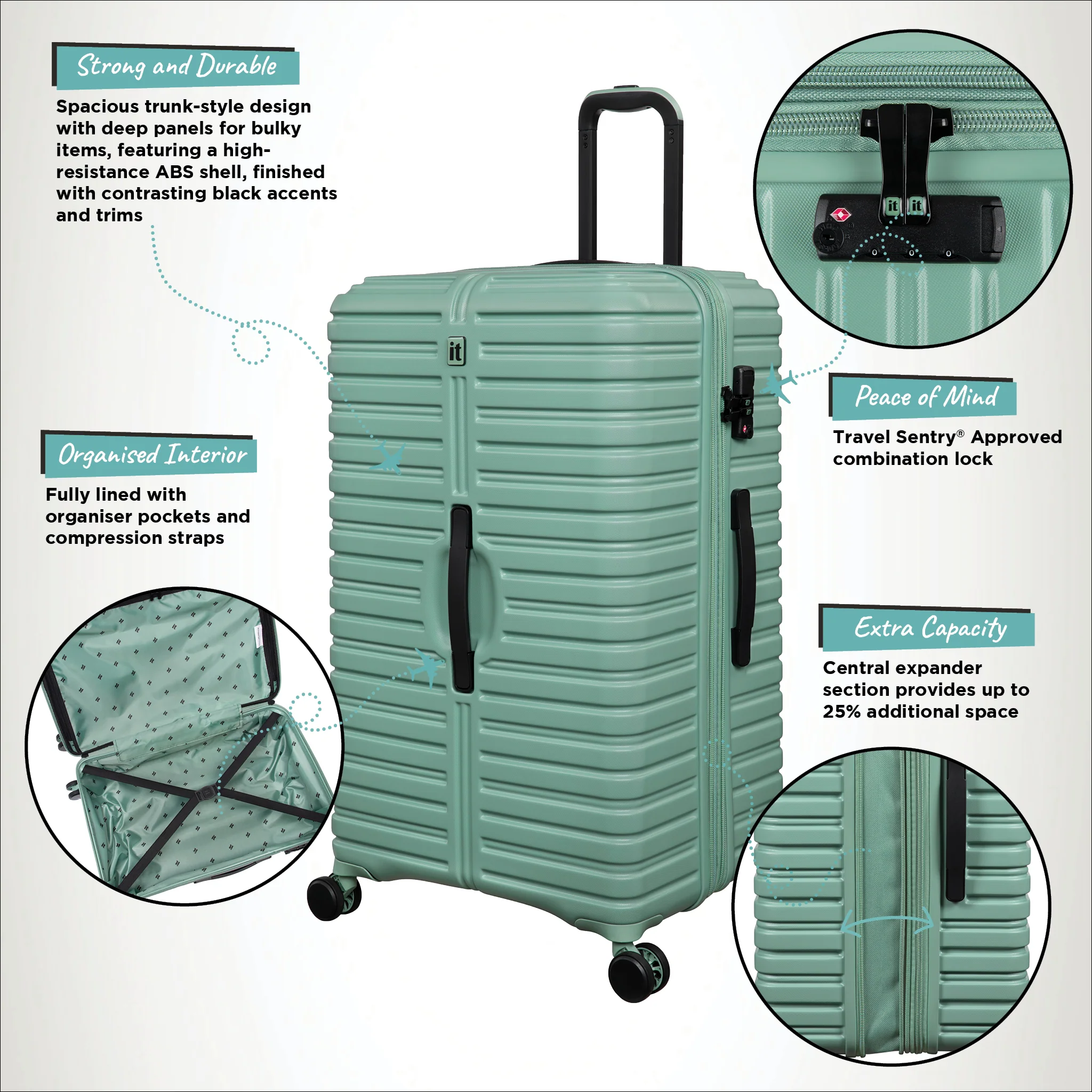 Jumbo Trunk - Large (Granite Green) - Image 12
