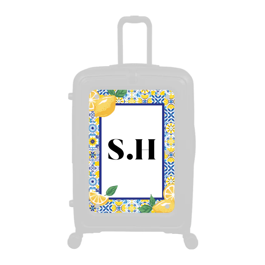 Modify - Personalised Panel (Italian Lemons - Initials)