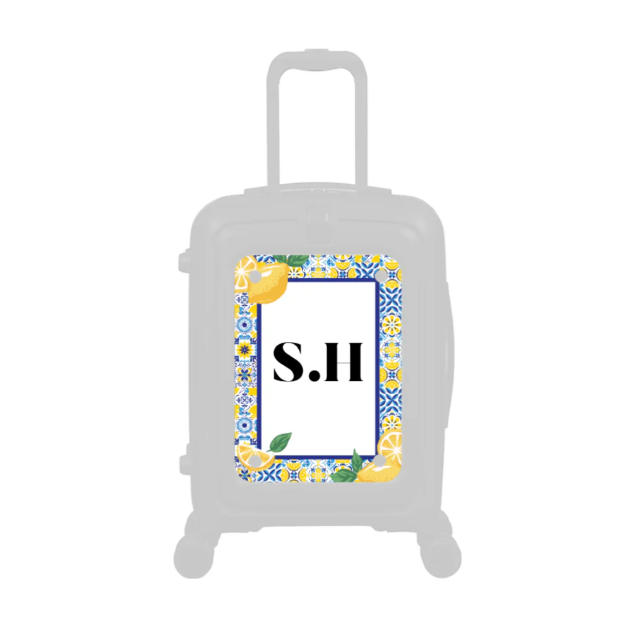 Modify - Personalised Panel (Italian Lemons - Initials) - Image 2