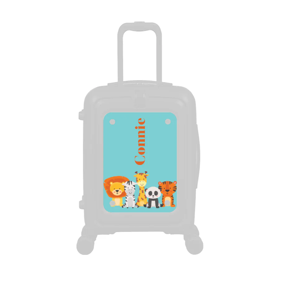 Modify - Personalised Panel (Kids Zoo Animals - Side Name) - Image 2