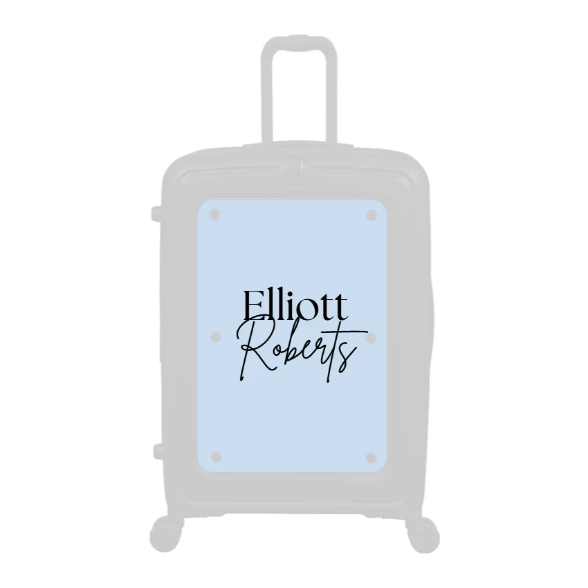 Modify - Personalised Panel (Solid Colour - Double Name)