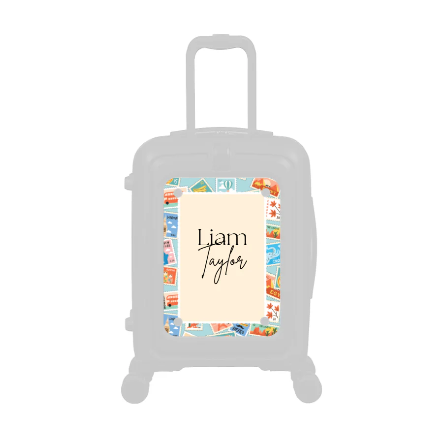 Modify - Personalised Panel (Stamps Border - Double Name) - Image 2
