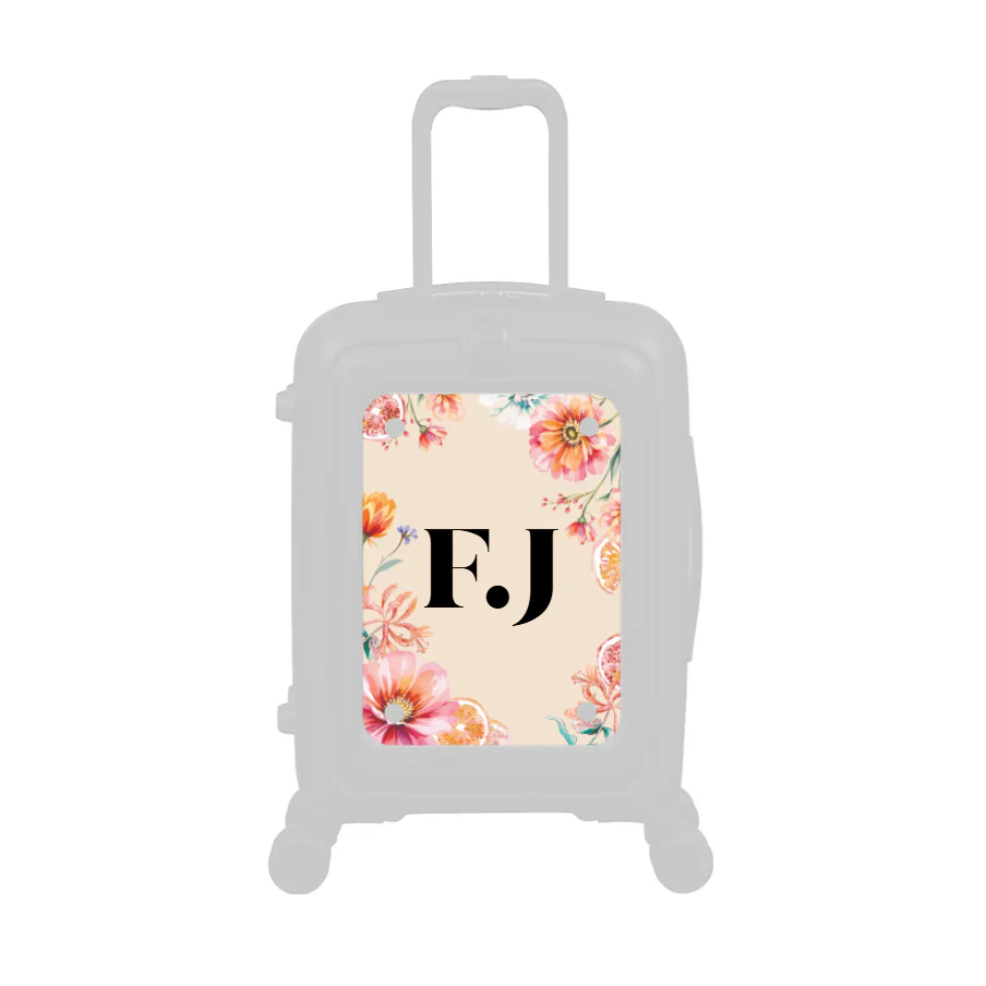 Modify - Personalised Panel (Summer Flowers - Initials) - Image 2