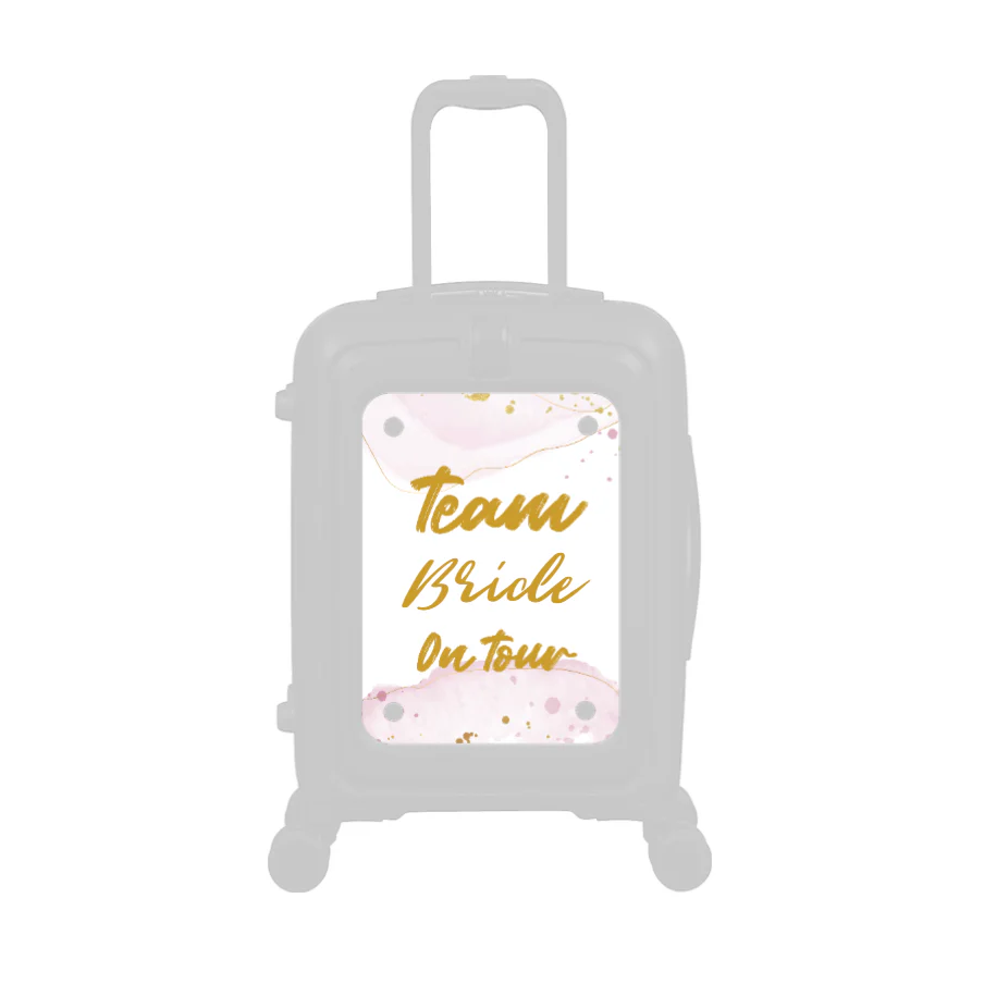 Modify - Personalised Panel (Team on Tour - Bride) - Image 2