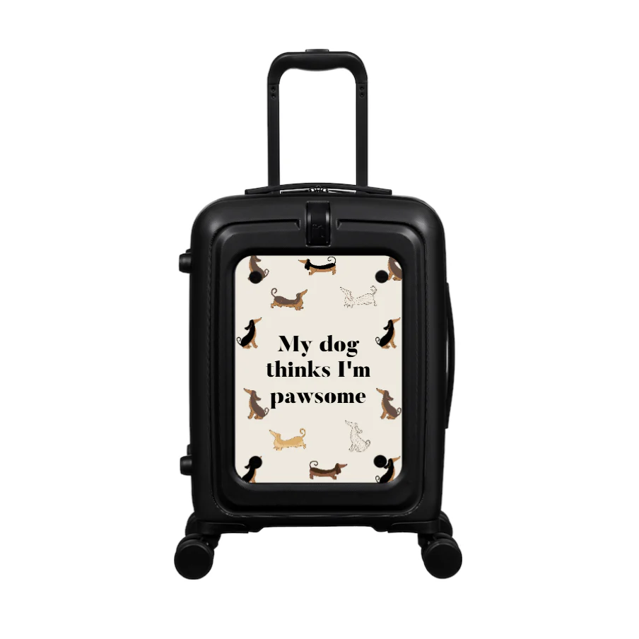 Modify - Suitcase with Personalised Panel (Daxie Border - Quote) - Image 2